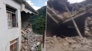 Nepal Earthquake: नेपाळ मधील 6.2 रिश्टल स्केलच्या धक्क्यात Bajhang मधील काही इमारतींचं नुकसान (Watch Video)