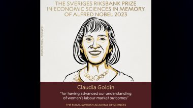 Nobel Prize In Economics:अर्थशास्त्रज्ञ Claudia Goldin यांना 2023 चा अर्थशास्त्रातील नोबेल पुरस्कार जाहीर