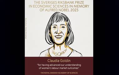 Nobel Prize In Economics:अर्थशास्त्रज्ञ Claudia Goldin यांना 2023 चा अर्थशास्त्रातील नोबेल पुरस्कार जाहीर