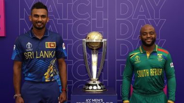 SL vs SA CWC 2023 Toss Update: श्रीलंकेचा कर्णधार शनाकाने नाणेफेक जिंकून प्रथम गोलंदाजी करण्याचा घेतला निर्णय, पहा दोन्ही सघांची प्लेइंग 11