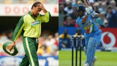 Sachin Tendulkar Trolls Shoaib Akhtar: भारताने विश्वचषकात पाकिस्तानचा 8व्यांदा केला पराभव, विजयानंतर सचिन तेंडुलकरने शोएब अख्तरला केले ट्रोल; पाहा ट्विट