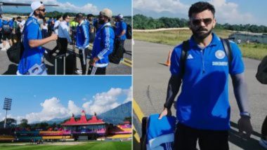 Team India Arrive In Dharamshala: न्यूझीलंडविरुद्धच्या वर्ल्डकप सामन्यापूर्वी टीम इंडिया धर्मशालामध्ये दाखल, बीसीसीआयने व्हिडिओ केला शेअर