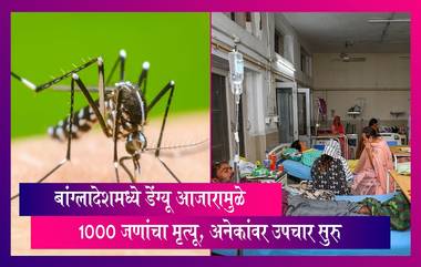 Dengue Outbreak in Bangladesh: बांग्लादेशमध्ये डेंग्यू आजाराची साथ, आत्तापर्यंत 1000 जणांचा मृत्यू