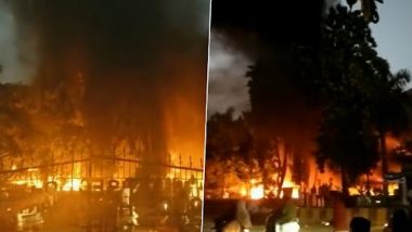 Maratha Reservation: बीडमध्ये आंदोलकांनी लावली राष्ट्रवादी काँग्रेसच्या कार्यालयाला आग; शहरात अनिश्चित काळासाठी संचारबंदी लागू (Video)