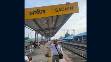 Sachin Railway Station: सुनील गावस्करांनी केला 'सचिन'चा फोटो शेअर, लिहलं 'माझा आवडता व्यक्ती'