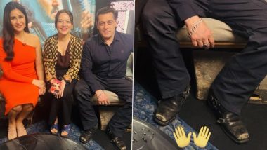 Salman Khan Viral Photo: कोट्यावधींचा मालक असला तरी सलमान खान घालतोय फाटलेले शुज; व्हायरल फोटोची चर्चा