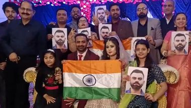 Team India Victory Celebration: मुरादाबादमध्ये वधू-वरांनी टीम इंडियाचा विजय खास स्टाईलमध्ये केला साजरा, व्हिडिओ सोशल मीडियावर व्हायरल