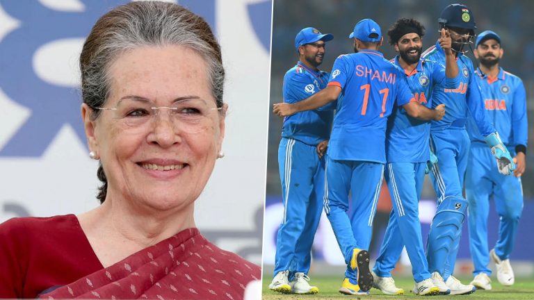 Sonia Gandhi To Team India: अंतिम सामन्यापूर्वी काँग्रेस नेत्या सोनिया गांधी यांनी टीम इंडियाला दिला खास संदेश