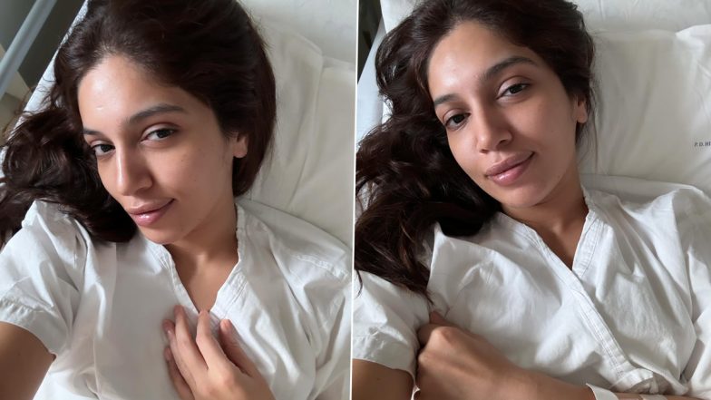 Bhumi Pednekar: भूमी पेडणेकरला डेंग्यूचे निदान झाले,  हॉस्पिटलमध्ये बरे होत असतानाचे फोटो केले शेअर