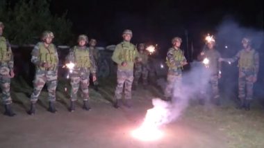 Diwali 2023: भारतभूच्या सीमेवर सैनिकांनी साजरी केली दिवाळी, पाहा व्हिडिओ