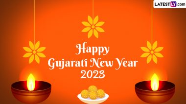 Vikram Samvat 2080 Wishes & Happy Gujarati New Year HD Images: विक्रम संवत 2080 आणि गुजराती नव वर्षानिमित्त Wishes, Messages, Greetings शेअर करून द्या शुभेच्छा