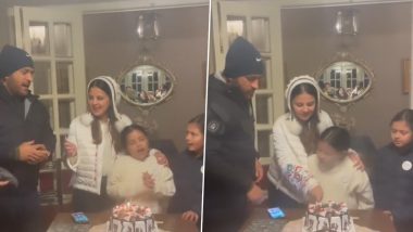 Sakshi Dhoni Birthday Video: साक्षी धोनीने साजरा केला 35वा वाढदिवस, मुलगी झिवासोबत कापला  केक