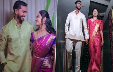 Venkatesh Iyer Gets Engaged: भारतीय फलंदाज व्यंकटेश अय्यरने उरकला साखरपुडा, आपल्या भावी पत्नीसोबतचे फोटो इंस्टाग्रामवर केले शेअर