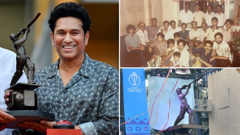Sachin Tendulkar's Statue Unveiled: वानखेडेमध्ये सचिन तेंडुलकरच्या पुतळ्याचे अनावरण झाल्यानंतर 'मास्टर-ब्लास्टर' झाला भावूक, सोशल मीडियावर व्यक्त केल्या भावना