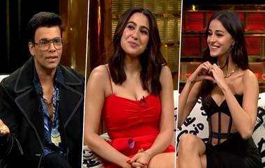 Koffee With Karan Season 8 Promo: कॉफी विथ करण शोमध्ये सारा अली खानने 'रॉँग सारा' म्हणत दिलं शुभमन गिलसोबत डेटिंगच्या अफवांचे स्पष्टीकरण, पहा व्हिडिओ