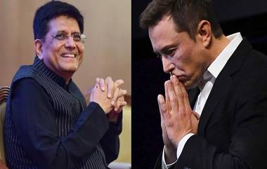 Elon Musk Apologises to Piyush Goyal: इलॉन मस्क यांनी जाहीरपणे मागितली मंत्री पीयूष गोयल यांची माफी; जाणून घ्या काय आहे कारण