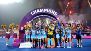 Asian Champions Trophy 2023: आशियाई चॅम्पियन्स ट्रॉफीच्या अंतिम फेरीत भारताने जपानचा केला पराभव, सचिन तेंडुलकरने महिला हॉकी संघाचे केले कौतुक