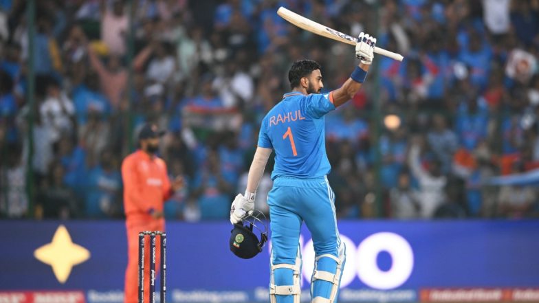 KL Rahul Fastest Century CWC 2023: विश्वचषकाच्या इतिहासात केएल राहुलने ठोकले भारतासाठी सर्वात वेगवान शतक, रोहित शर्माला टाकले मागे