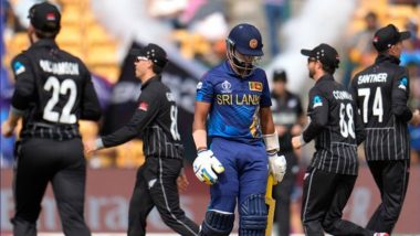NZ vs SL ICC World Cup 2023 Live Score Update: श्रीलंकेच्या फलदाजांची पुन्हा बोंब, न्युझीलंडसमोर ठेवले 171 धावाचे लक्ष्य
