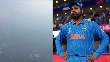 IND vs SL ICC World Cup 2023: 'माया नगरी'चं हवामान खराब, श्रीलंकेविरुद्धच्या सामन्यापूर्वी मुंबईत खेळण्याबद्दल रोहित शर्माने चिंता केली व्यक्त