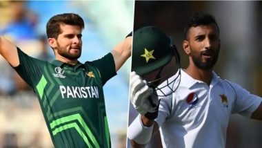 PAK Cricket Team New Captain शान मसूद बनला पाकिस्तान क्रिकेट संघाचा कसोटी कर्णधार, शाहीन आफ्रिदीकडे टी-20 संघाचे नेतृत्व