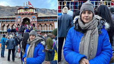 Shehnaaz Gill Visit Badrinath Temple: अभिनेत्री शहनाज गिलने केली बद्रीनाथ मंदिरात पूजा, पहा पोस्ट
