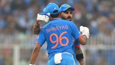 IND vs SA ICC World Cup 2023 Live Score Update: विराट-श्रेयसची अर्धशतके, दोघांमध्ये शतकी भागीदारी; भारताची धावसंख्या 200 धावांच्या पुढे