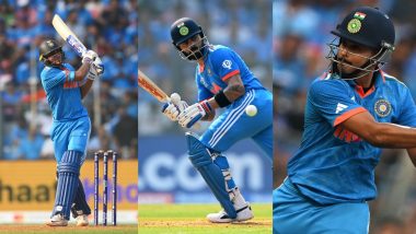 IND vs SL ICC World Cup 2023 Live Score Update: भारताने श्रीलंकेला दिले 358 धावांचे लक्ष्य, शुभमन-विराट आणि श्रेयसची शतके हुकली