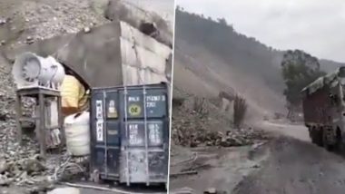 Landslide In Uttarkashi: यमुनोत्री NH वर निर्माणाधीन बोगद्यात भूस्खलन, 40 हून अधिक कामगार अडकल्याची भीती