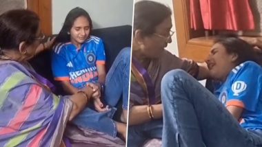 NCP MLA Daughter Crying: World Cup Final मधील पराभवानंतर प्राजक्त तनपुरेंच्या लेकीच्याही अश्रूंचा फूटला बांध (Watch Video)