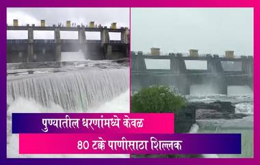 Pune: पुण्यातील धरणांमध्ये केवळ 80 टक्के पाणीसाठा शिल्लक, पाणी कपातीची शक्यता