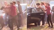 Greater Noida Kidnapping Video: यूपीच्या ग्रेटर नोएडामध्ये विद्यार्थ्यांच्या दोन गटांमध्ये झालेल्या भांडणानंतर अपहरणाचा प्रयत्न, व्हिडिओ व्हायरल