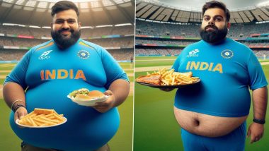 AI Images Of Indian Cricketers: टीम इंडियाचे स्टार खेळाडू झाले खादाड, फोटो पाहुन तुम्हाला हसू आवरत येणार नाही