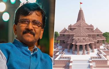 Sanjay Raut On Ram Janmabhoomi Temple Inauguration: भाजप प्रभू राम यांना निवडणूक उमेदवार म्हणून घोषित करेल; अयोध्येतील रामजन्मभूमी मंदिराच्या उद्घाटनापूर्वी संजय राऊत यांचे केंद्रावर टीकास्त्र