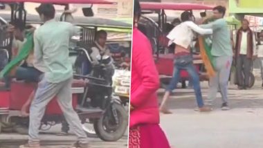 Rickshaw Driver Beats Up Passenger: भाडे देण्यास नकार देणाऱ्या प्रावाशाला रिक्षाचालकाची बेदम मारहाण, पाहा व्हिडिओ