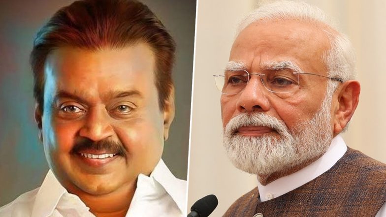 Vijayakanth Passes Away: DMDK चे संस्थापक, तमिळ अभिनेते कॅप्टन विजयकांत यांचे निधन; पंतप्रधान मोदींनी व्यक्त केला शोक