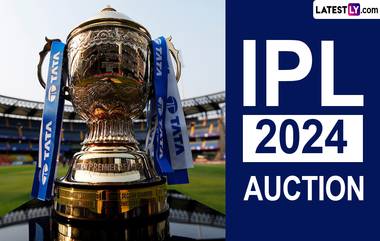 TATA IPL Auction 2024 Live Update: झ्ये रिचर्डसन दिल्ली संघाच्या ताफ्यात, 1.5 कोटी रुपयांत केले खरेदी