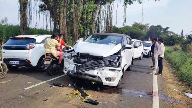 Tanaji Sawant: आरोग्यमंत्री तानाजी सावंतांच्या ताफ्यातील गाडीला अपघात, कोल्हापूर-पन्हाळा मार्गावर घडली घटना