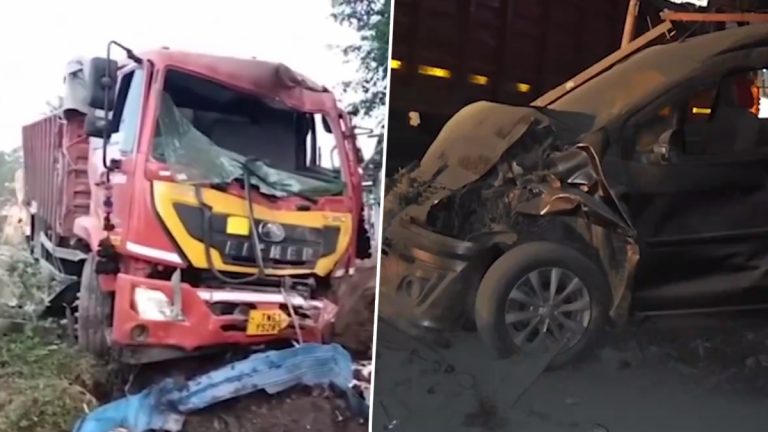 Tamil Nadu Accident: तामिळनाडूतील पुदुक्कोट्टईत अनियत्रिंत ट्रकचा अपघात, 6 जणांचा मृत्यू