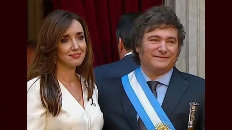 New Argentina President: जेवियर मिलेई यांनी अर्जेंटिनाचे नवे राष्ट्राध्यक्ष म्हणून घेतली शपथ