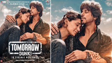 Dunki Releasing Tomorrow: शाहरुख खानने तापसी पन्नूसोबत 'डंकी'चे पोस्टर केले शेअर,लोकांना तिकीट बुक करण्याची केली विनंती
