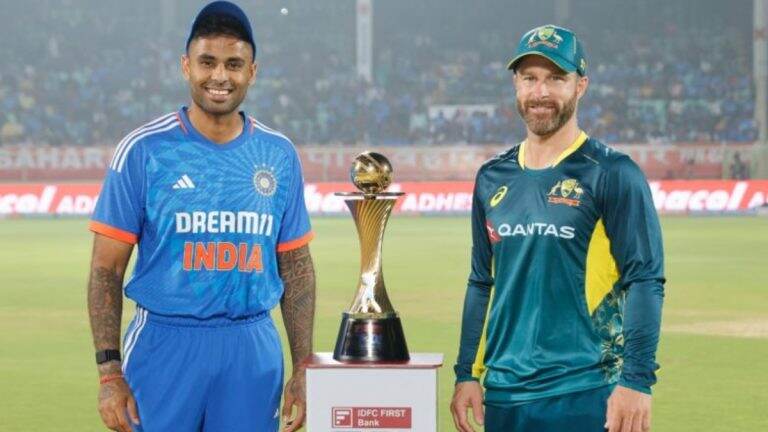 IND vs AUS, 5th T20 Live Streaming: भारत आणि ऑस्ट्रेलिया यांच्यात आज होणार चुरशीची लढत, जाणून घ्या कसा लुटता येणार सामन्याचा आनंद