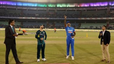 IND vs AUS, 5th T20 Toss Update: ऑस्ट्रेलियाने भारताविरुद्ध नाणेफेक जिंकली, प्रथम गोलंदाजी करण्याचा घेतला निर्णय