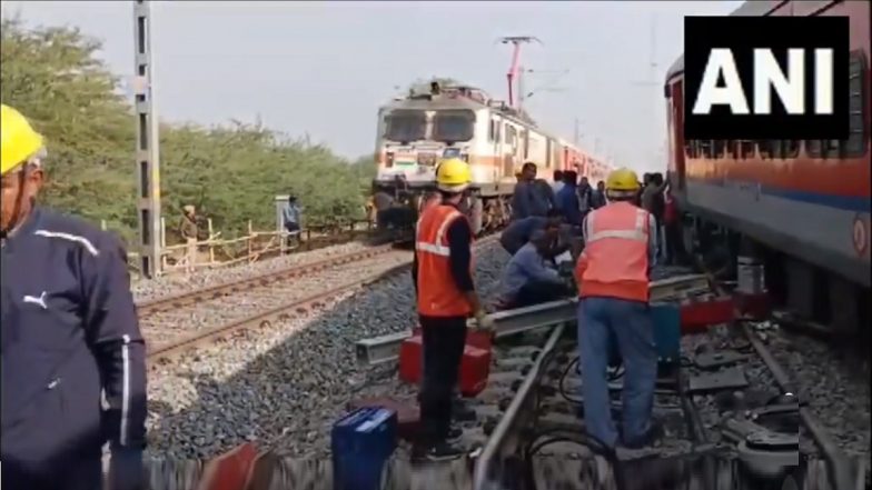 Kolkata-Bound Train Derail: राजस्थानातील अजमेरजवळ रेल्वेचे चार डबे रुळावरुन घसरले