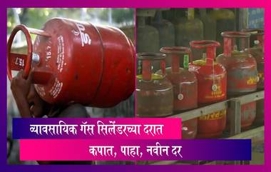 LPG Cylinder Price: वर्षाच्या अखेरीस व्यावसायिक गॅस सिलेंडरच्या दरात कपात, पाहा, नवीन दर