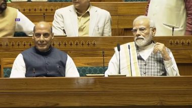 Winter Session of Parliament 2023: लोकसभेमध्ये भाजपा खासदारांनी दिल्या PM Narendra Modi यांच्या उपस्थितीत 'तिसरी बार मोदी सरकार' च्या घोषणा (Watch Video)