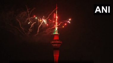 New Zealand welcomes the New Year: फटाक्यांच्या आतषबाजीत न्यूझीलंडने केले नववर्षाचे स्वागत (Watch Video)