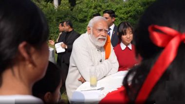 School Kids Attend PM Modi's Office: शालेय विद्यार्थ्यांची पंतप्रधान नरेंद्र मोदी यांच्या कार्यालयात हजेरी (Watch Video)