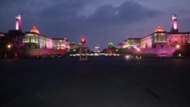 New Year 2024: नववर्षाच्या पूर्वसंध्येला राष्ट्रपती भवन रंगीबेरंगी दिव्यांनी सजले, पाहा व्हिडिओ