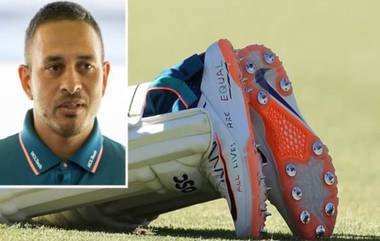 Usman Khawaja Shoe Message Controversy: उस्मान ख्वाजाच्या शूजवरून वाद पेटला, व्हिडिओ शेअर करत म्हणाला - '...मी आयसीसीशी लढेन'